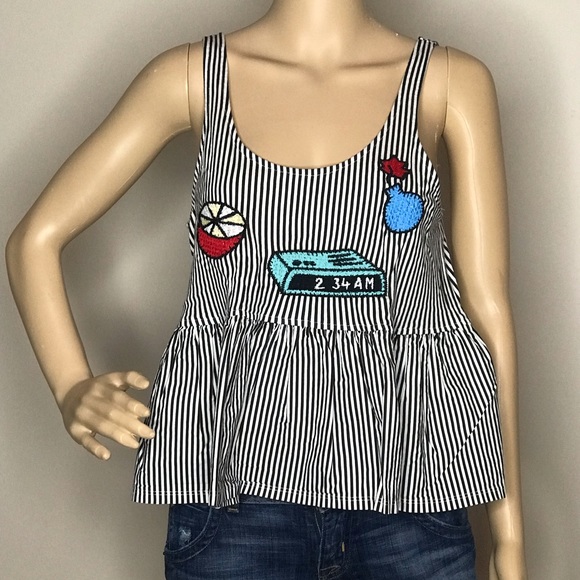 Zara Patchwork Tank - Picture 2 of 7